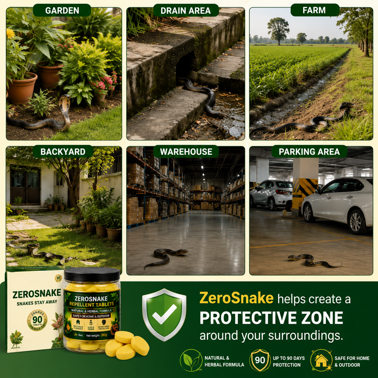Snake Repellent Balls - Advanced Herbal Shield Protection🛡️