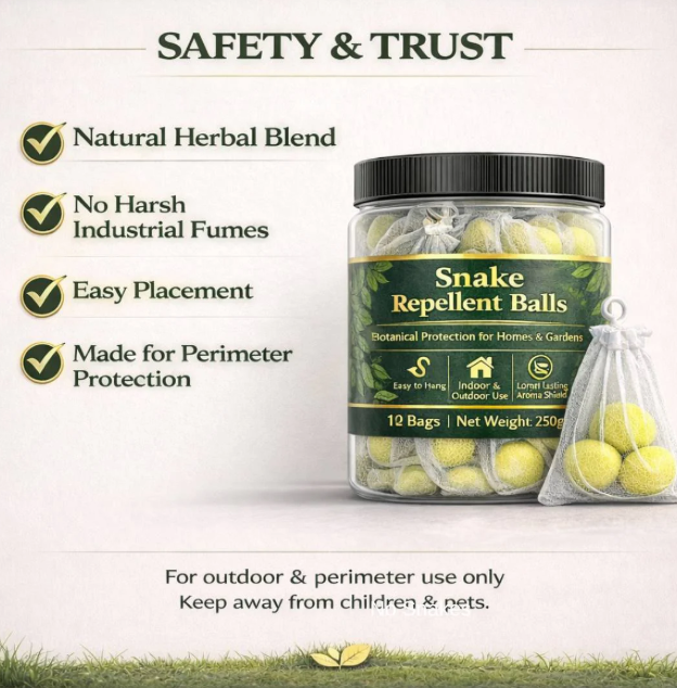 Snake Repellent Balls - Advanced Herbal Shield Protection🛡️
