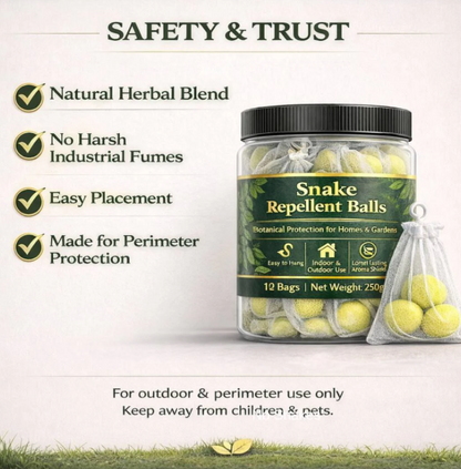 Snake Repellent Balls - Advanced Herbal Shield Protection🛡️