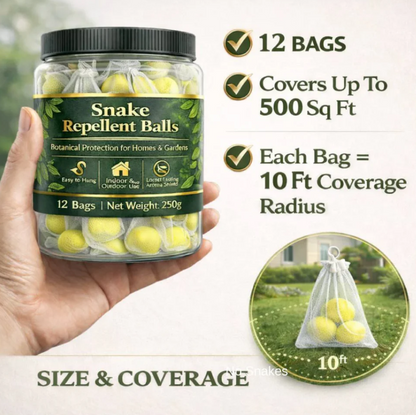 Snake Repellent Balls - Advanced Herbal Shield Protection🛡️